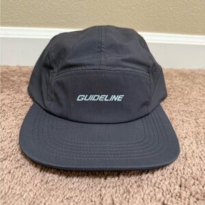 Guideline Black 5-Panel Performance Hat